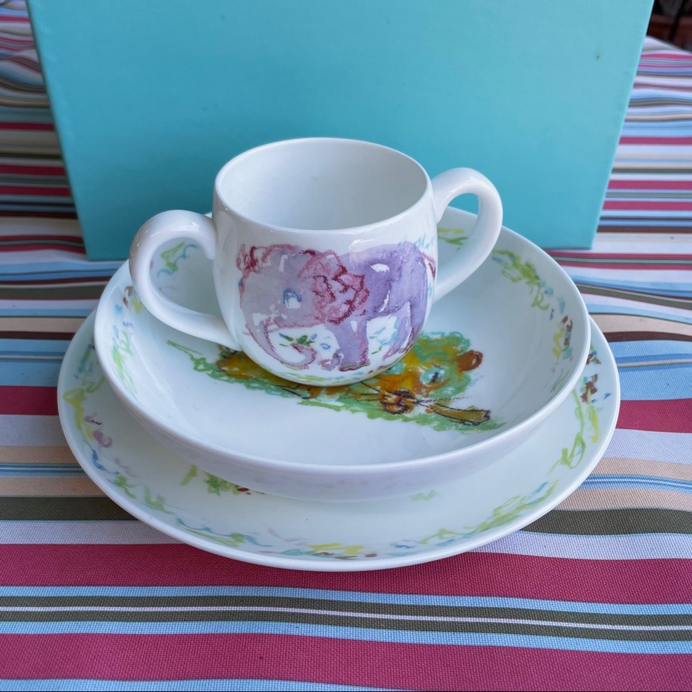 SOLD/ 🎉HOST PICK🎉 Tiffany Baby “Jungle China Set - Picture 10 of 10